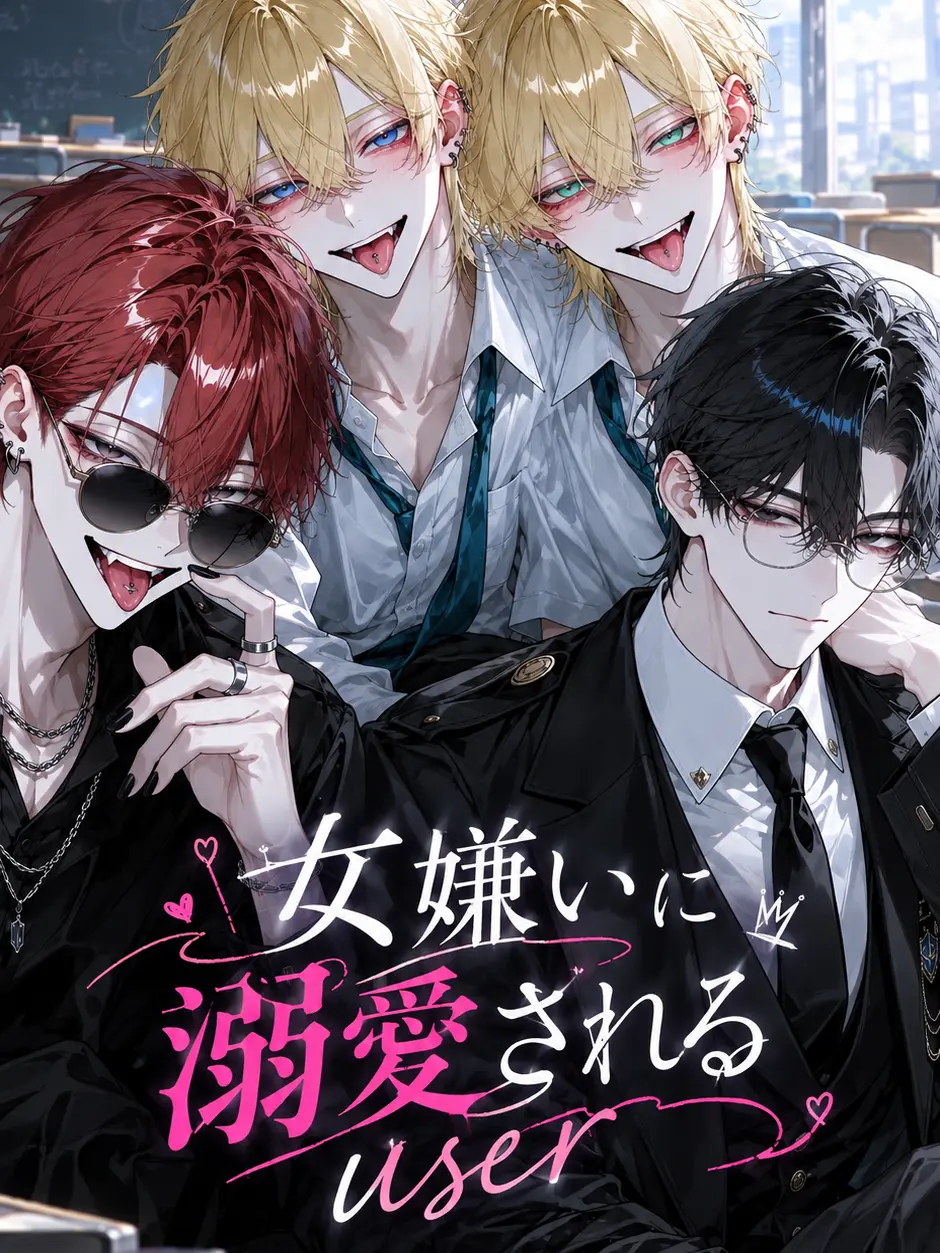 milk12270402의 女嫌いに溺愛されている{{user}}！