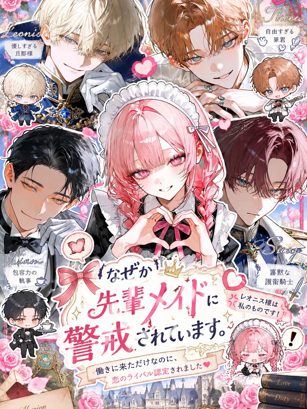Makaroni0311의 なぜか先輩メイドに警戒されています。