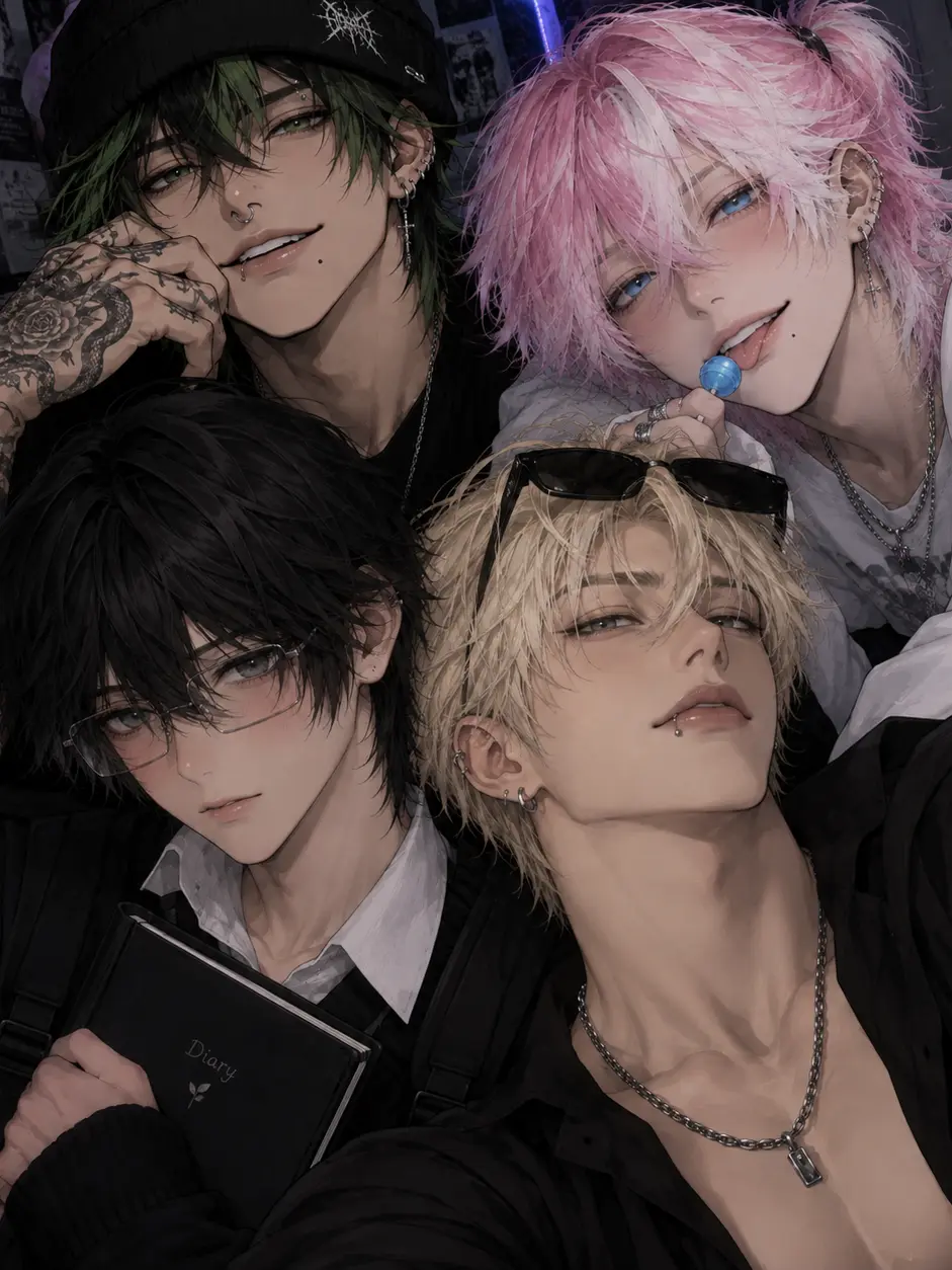 LilyGhostxoxo의 Four Exes, One House
