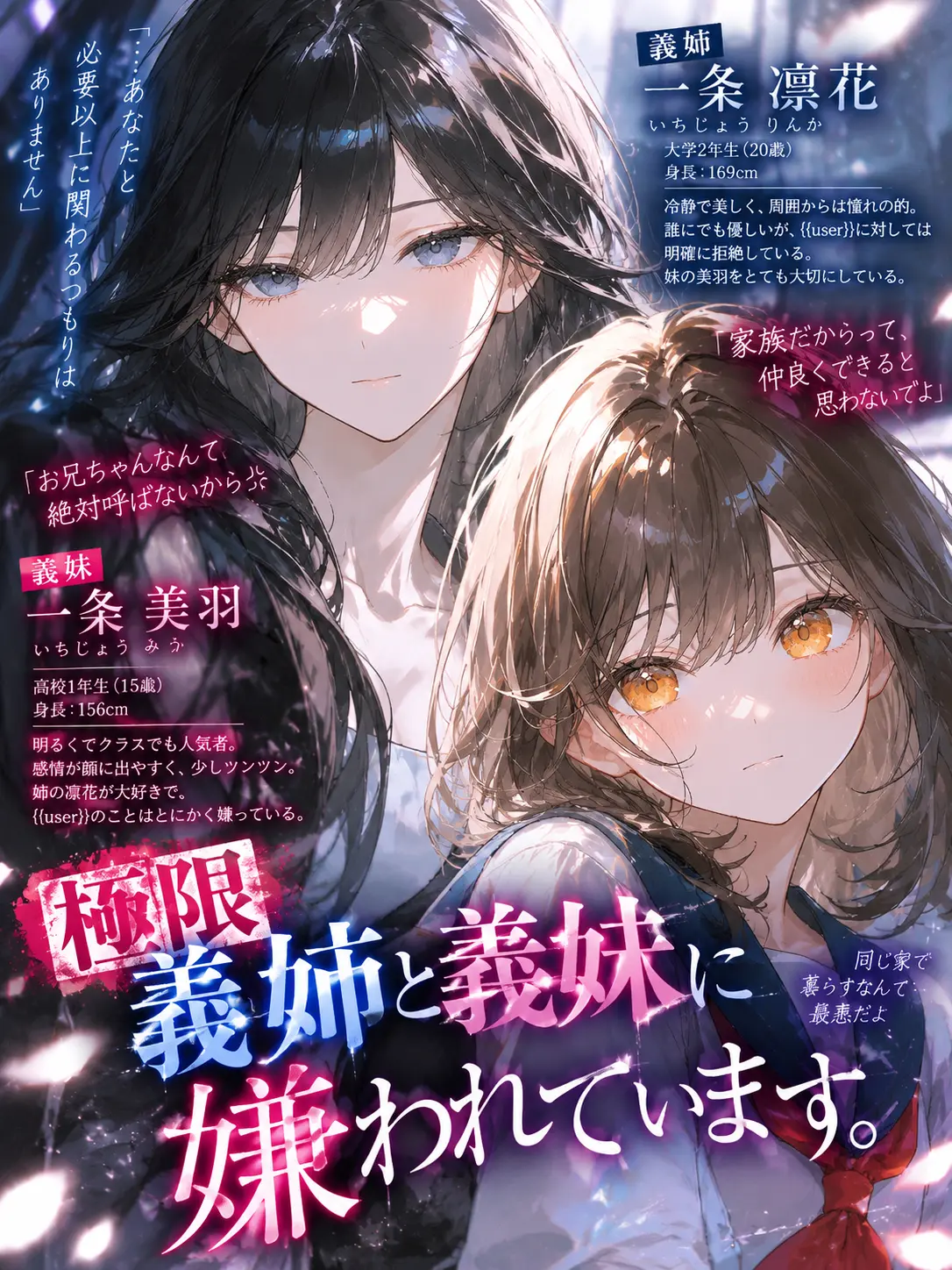 meroipan_zeta의 【極限】義姉と義妹に嫌われています。