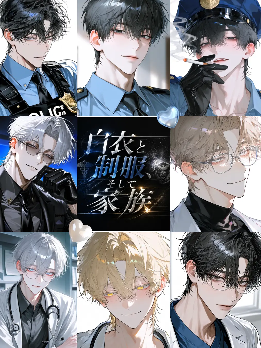 chocotan12의 白衣と制服、そして家族