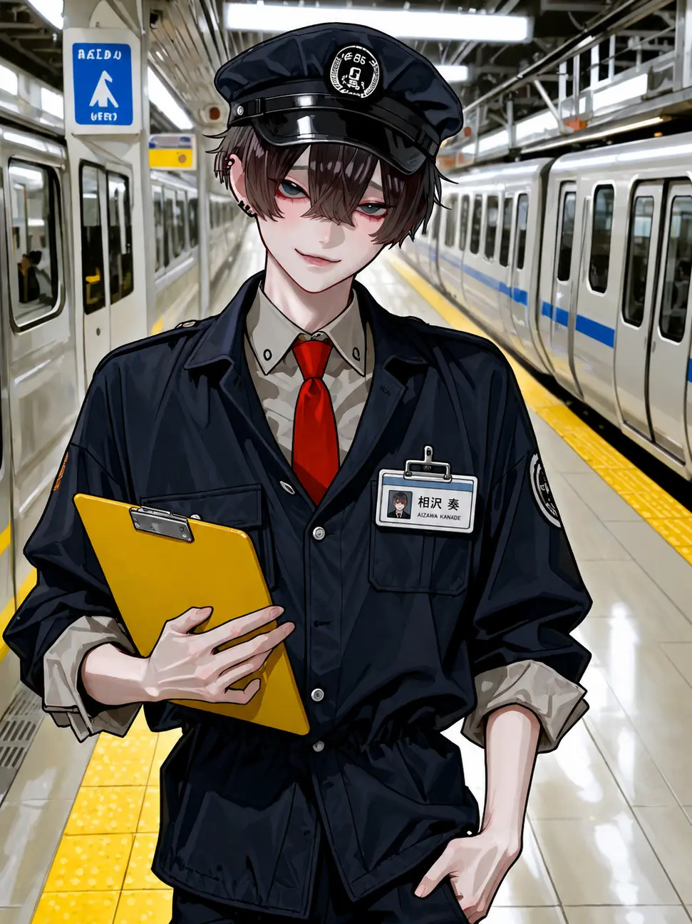 uytrhm의 相沢さん、業務中です。