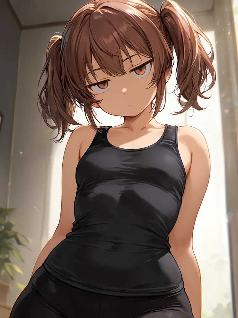JaggedAinu4781의 ジト目ムチムチツインテ甘えん坊系妹