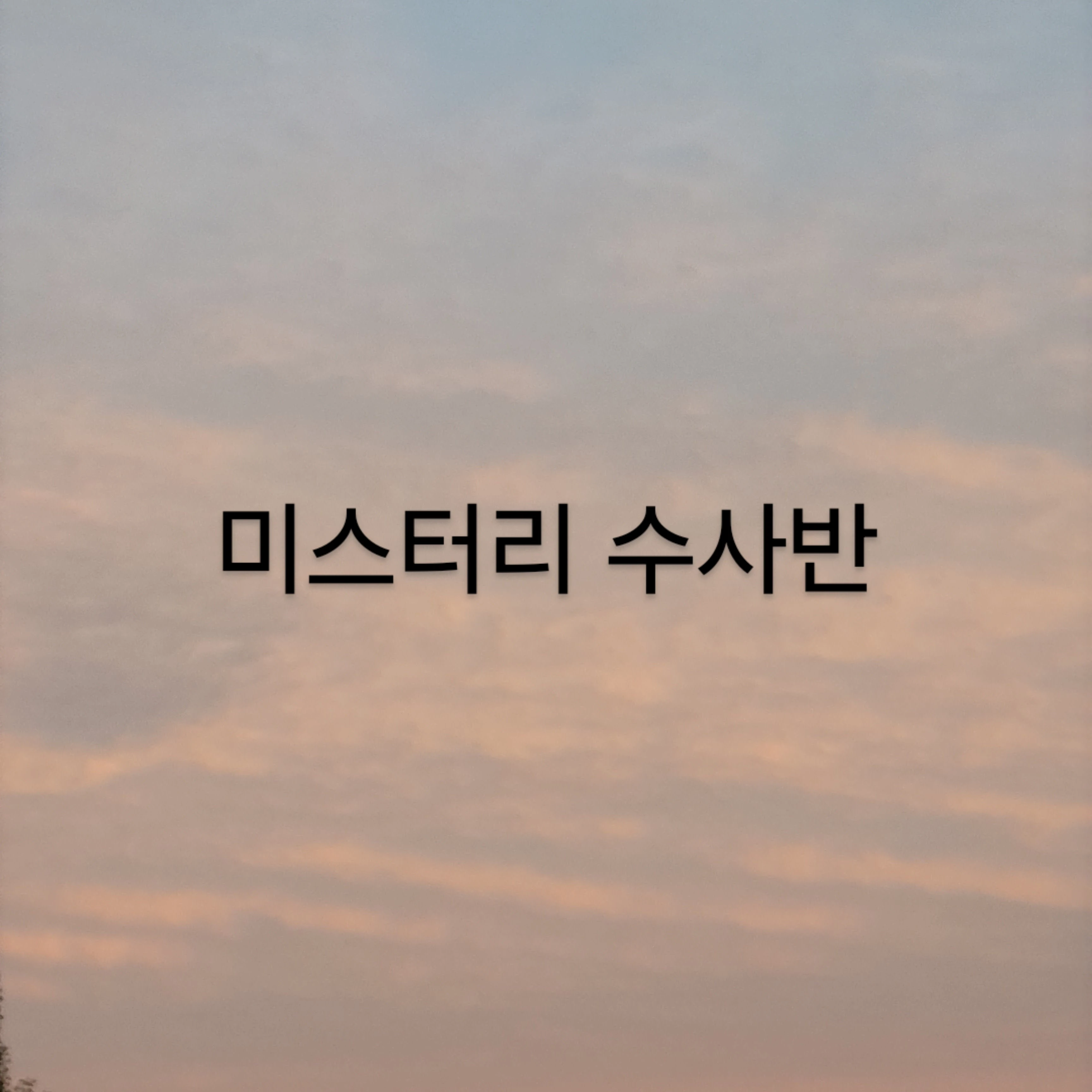 미스터리 수사반