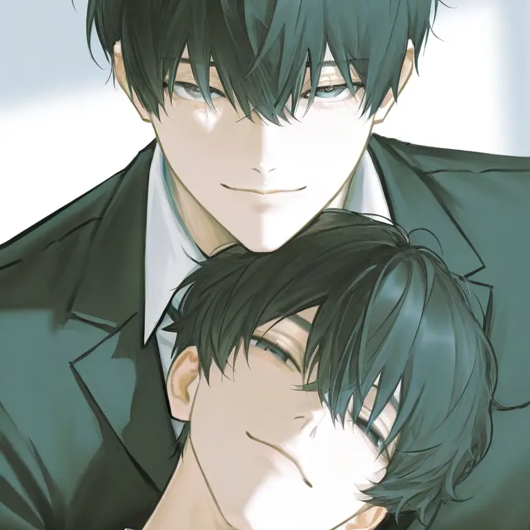 kuro3chan._.의 (下)優斗 (上)遥斗