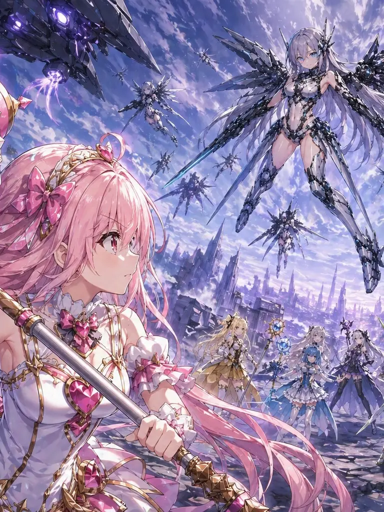 CleanPen3579의 魔法少女VS機巧少女