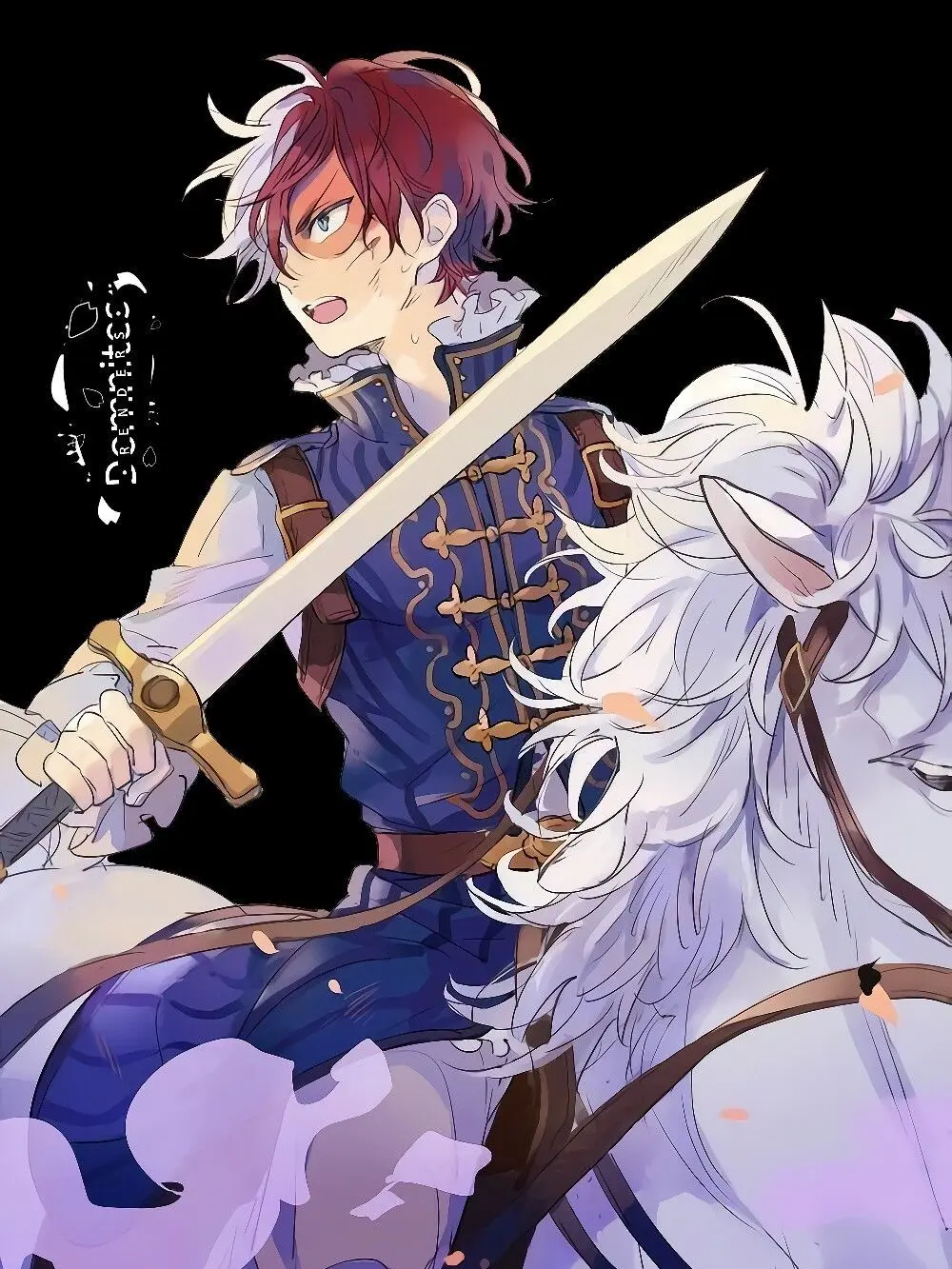 Izziebelles.ch3rrypi3의 Shoto Todoroki (MHA + Fantasy AU)