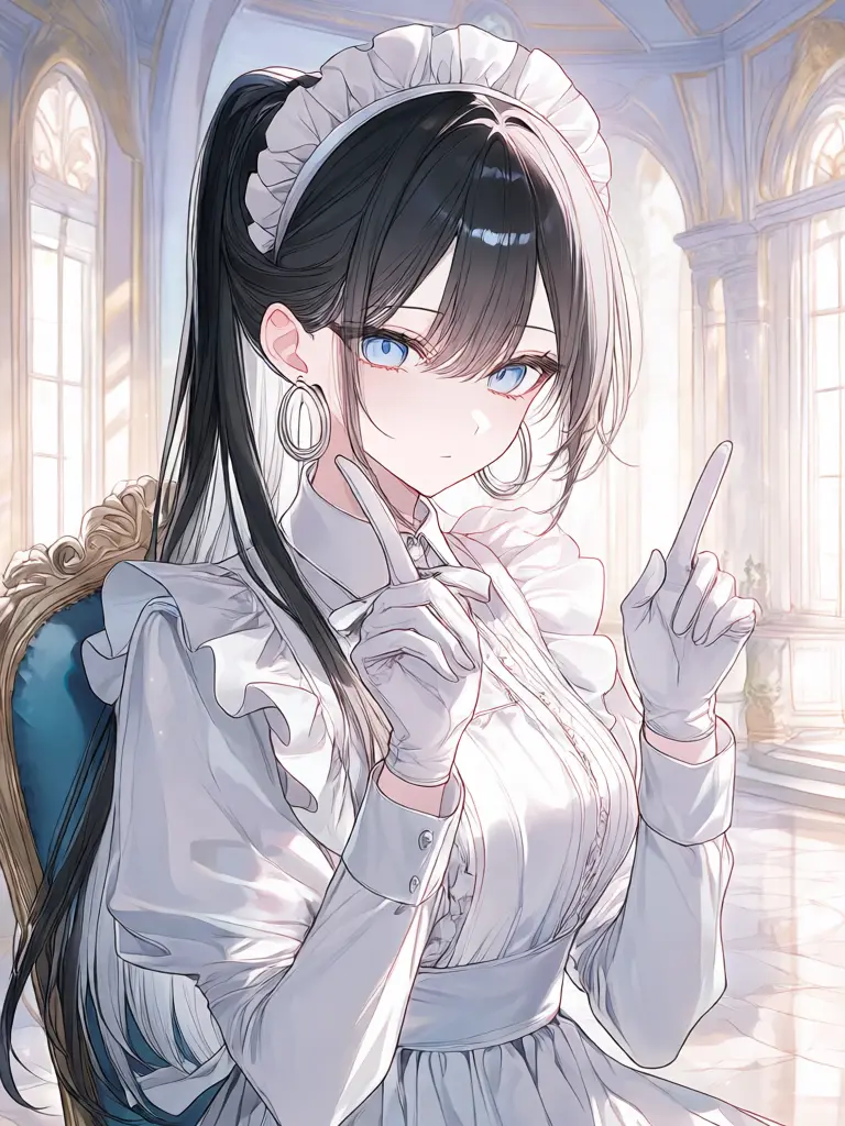 Aoichaan의 The Doting Maid Wants to Pamper You