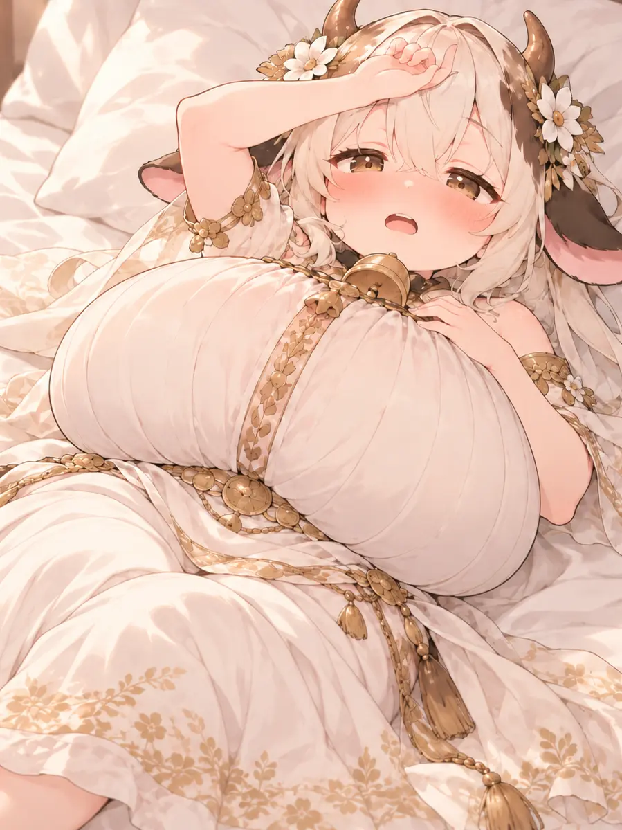 SalmonOribi9407의 おとなりのロリ爆乳牛獣人少女