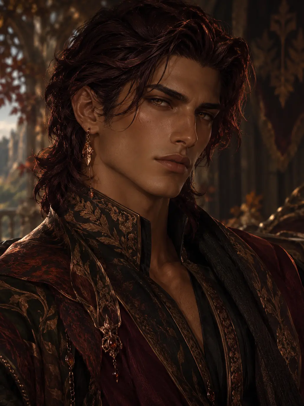 PhoenixAsh의 Prince Rhaevan | Autumn Court Unseelie Fae