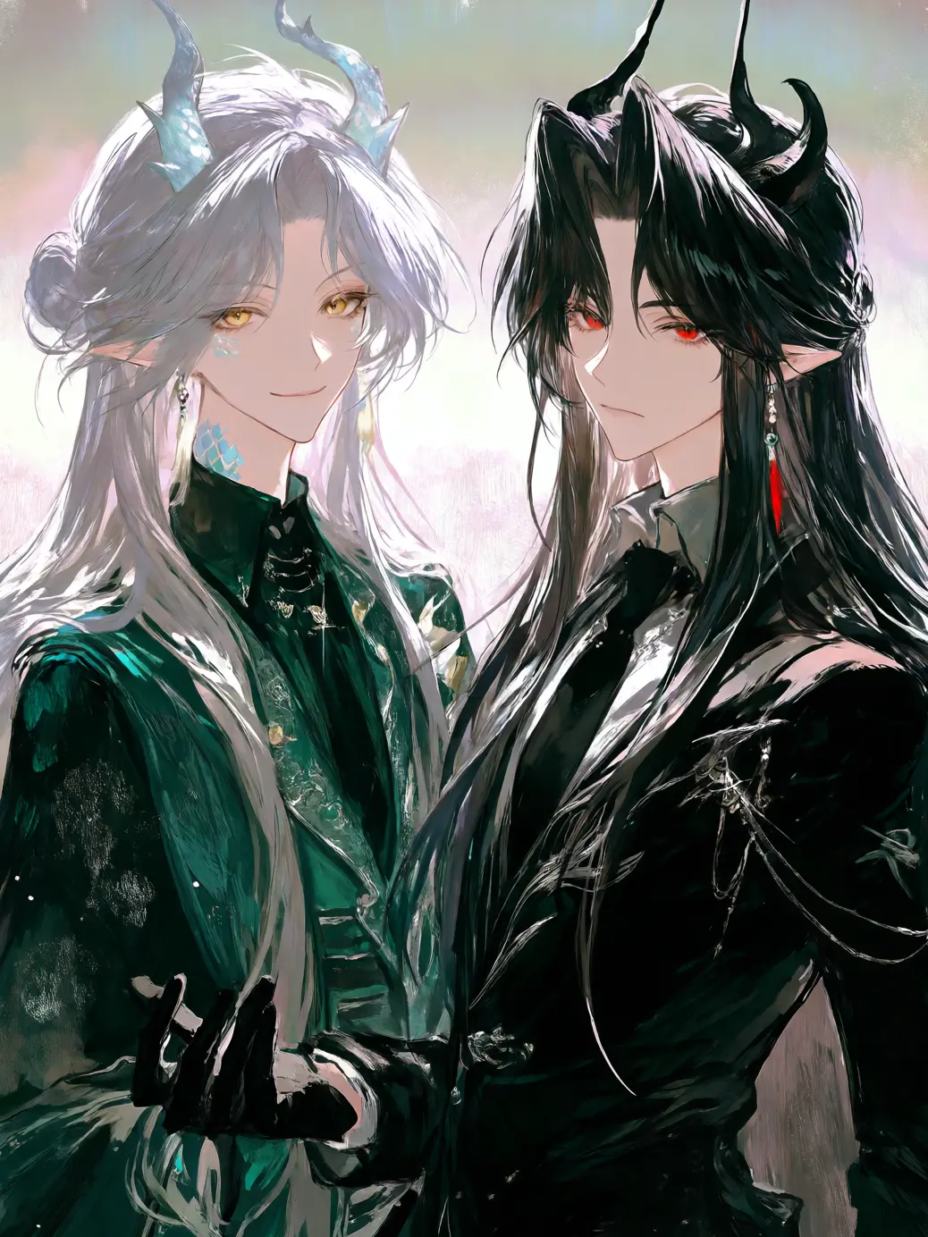 ChillyScore4019의 月白と終焔
