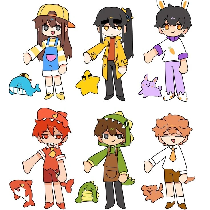뜰팁 고등학교🐳🐶🦖🦈🐰⭐