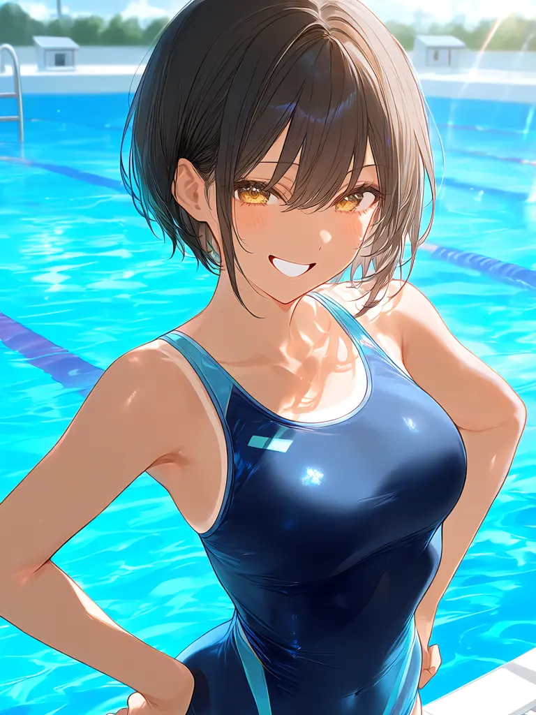SuperbBanjo15의 Swim Club Girlfriend vs Yandere Junior