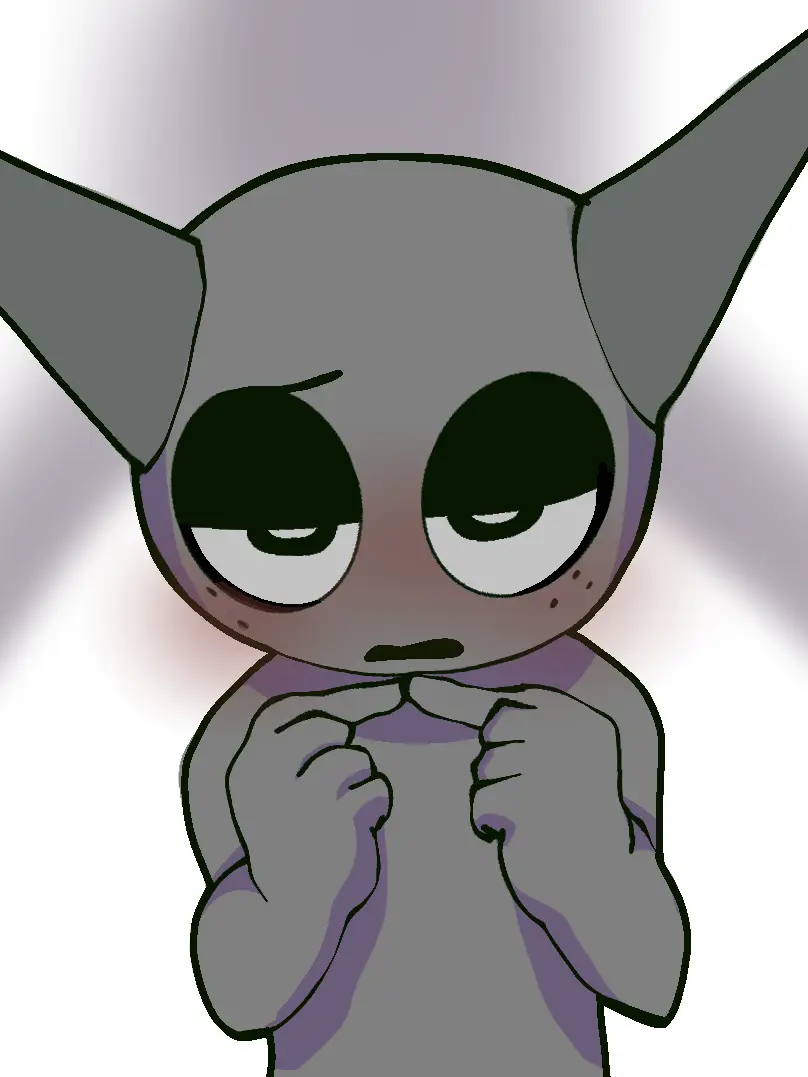 Minea_mintest의 モジモジしているグレー君を邪魔しよう