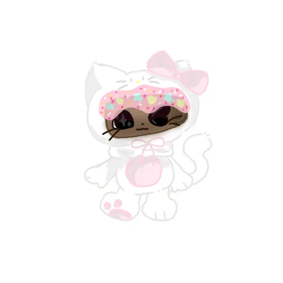 CockyTimer1433의 ♡고양이 잠옷입은 코스모♡