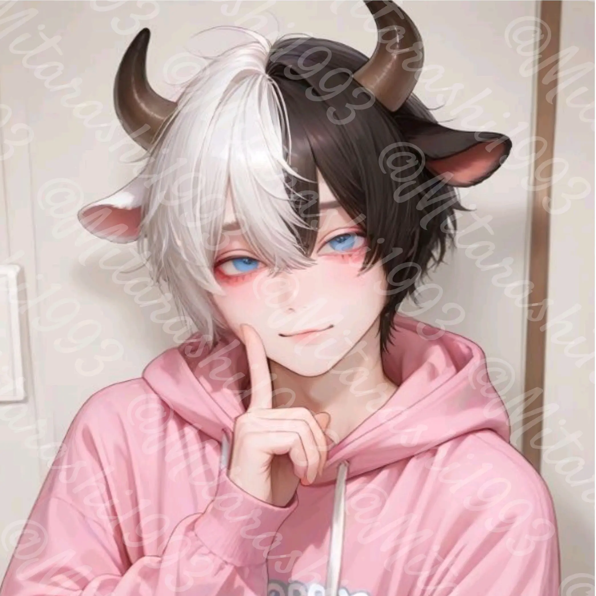Mitarashi_1014의 自称トップオブかわいい牛