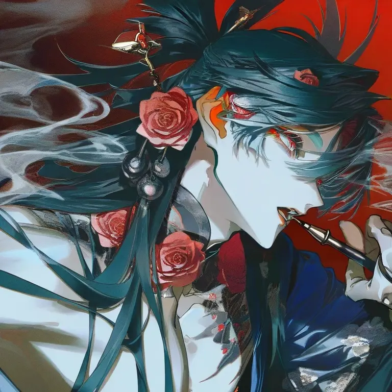 amane227의 〚BL〛鬼灯の遊郭花魁