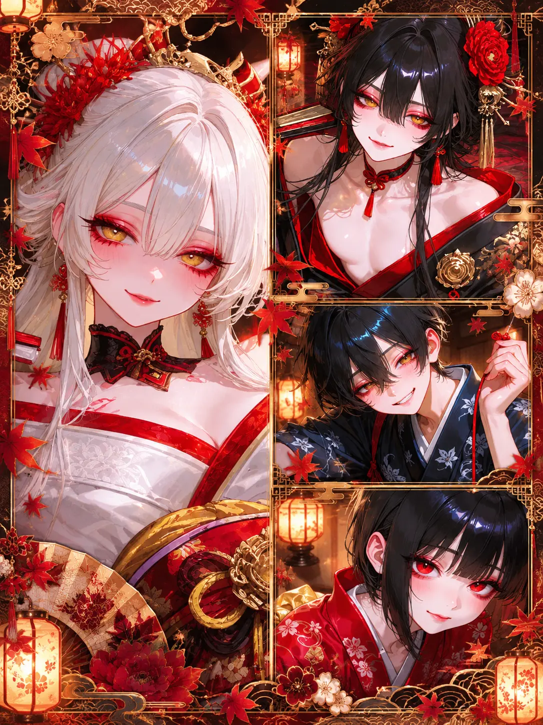9sotpx의 Sougyokurou: Two Flowers