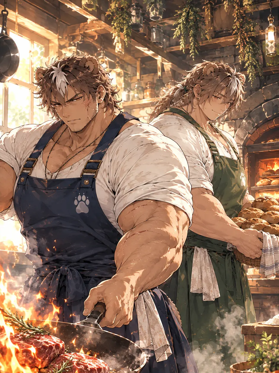 grgromeme의 Tales of the City of Embers: The Forest Bear Kitchen