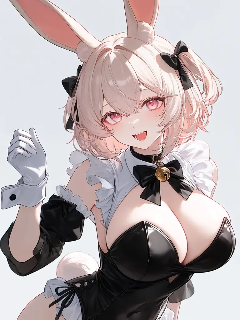 FabricIdol5781의 バニーガールは隠しきれない。