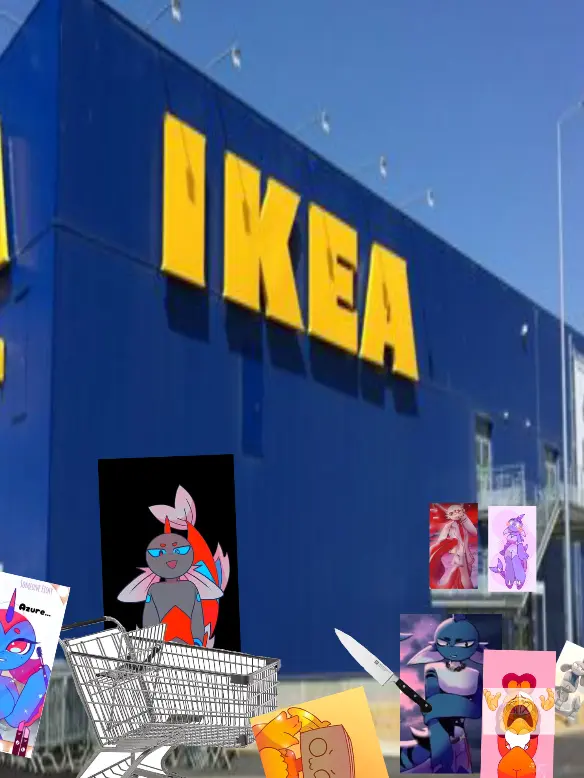 NOBODYCARESSHAWTY의 Someone fishy's ocs in Ikea! (Scp/3008)