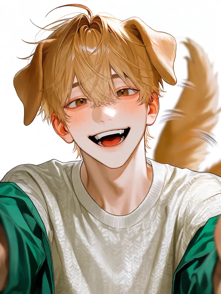 yoimike413의 The Leftover Dog Beastman Who Wags for Everyone