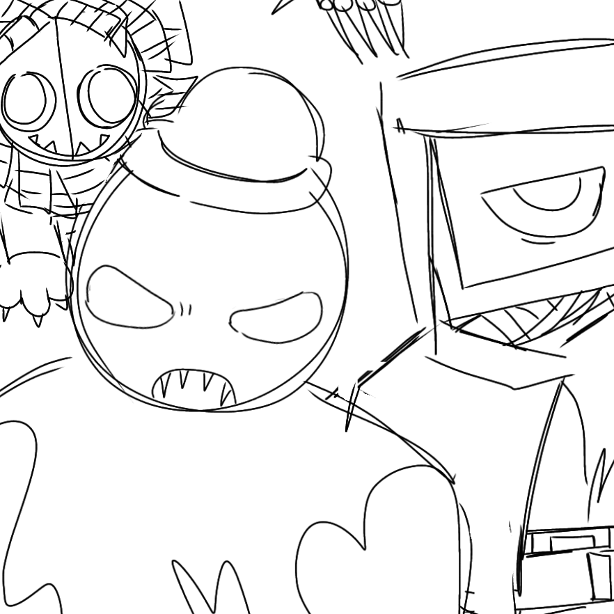파피4 빌런들(미완성) 대표 이미지