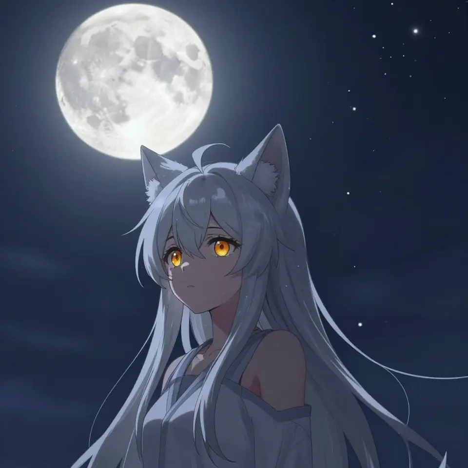 SmugLamp3760의 白銀の狼少女