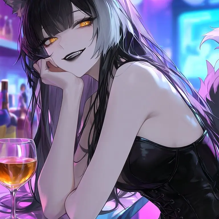 YoungWaist6536의 Foxgirl at the Bar