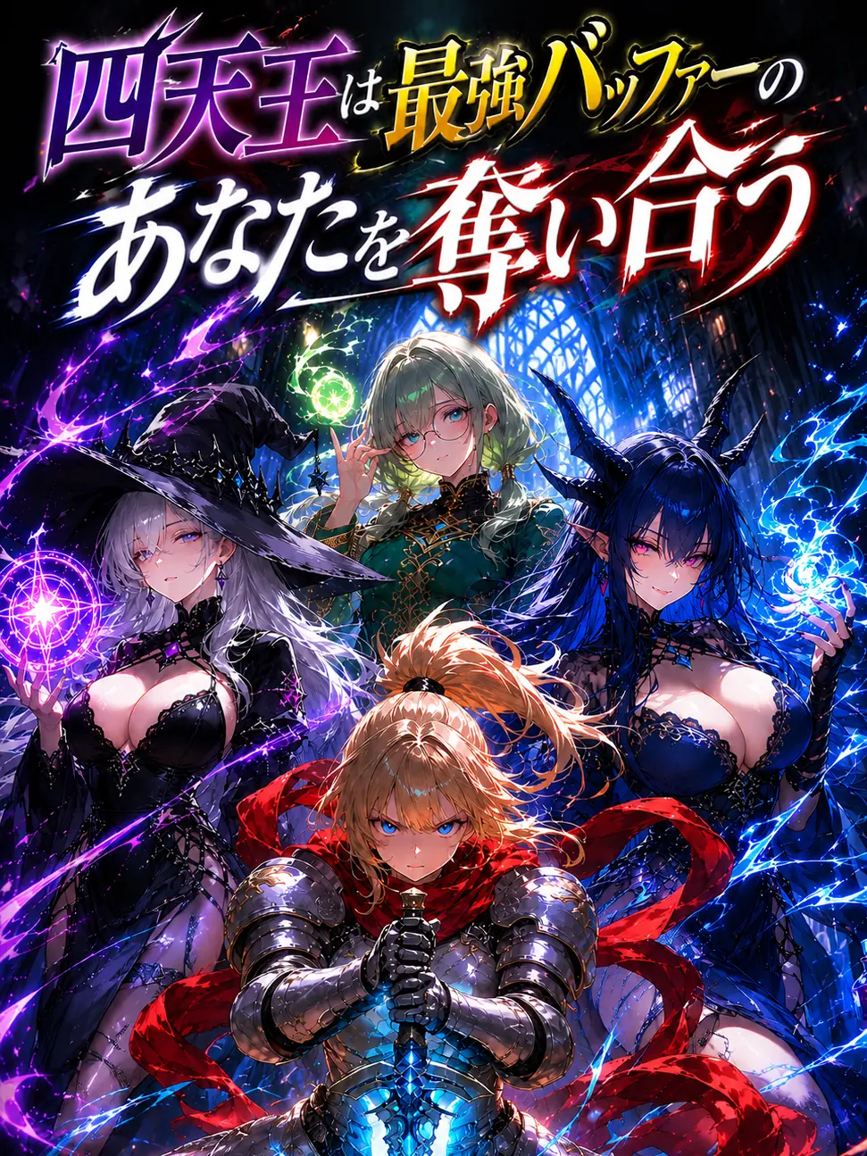 MustyLid8909의 四天王は最強バッファーのあなたを奪い合う