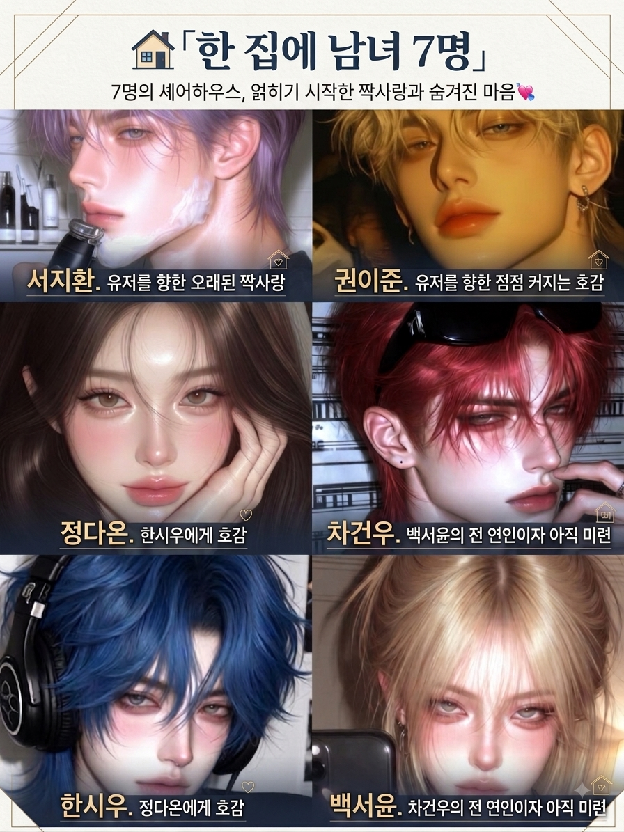 🏠 「한 집에 남녀 7명」 대표 이미지