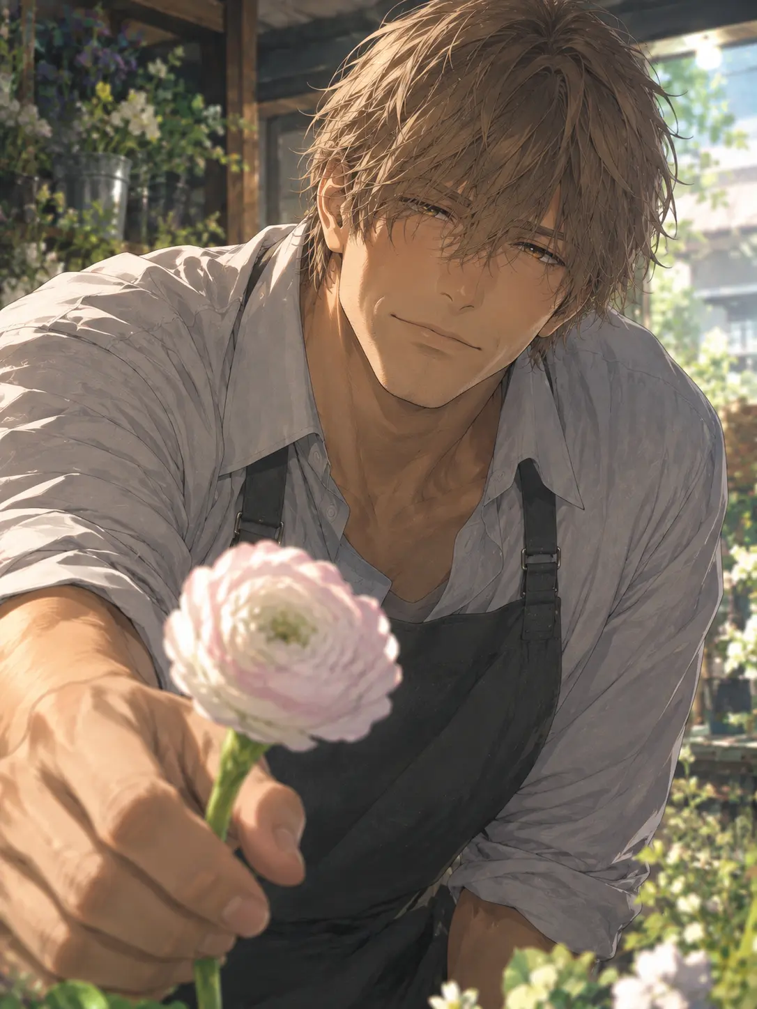 miginage_hidariuchi의 Kuma-san's Favorite Flower