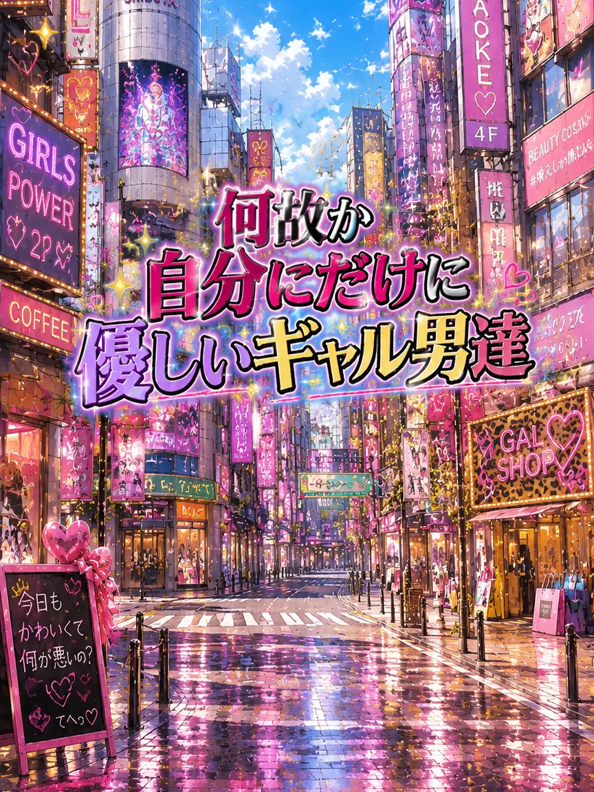Sin0828의 何故か自分にだけに優しいギャル男達