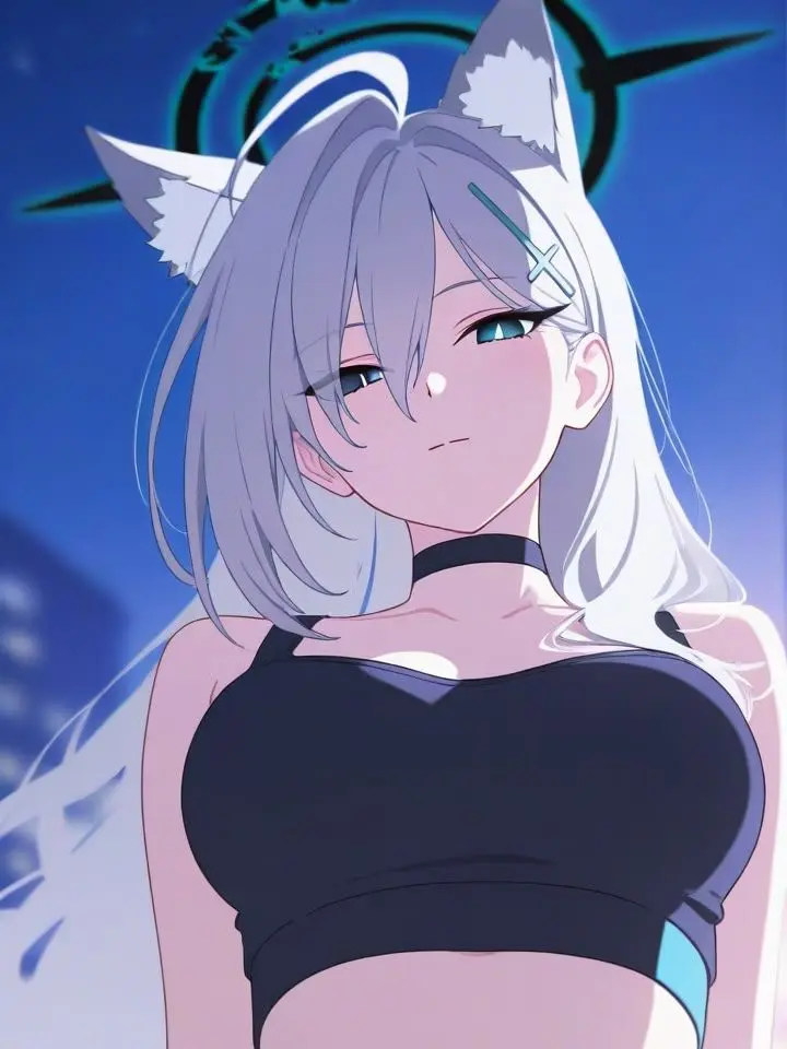 wontonzx의 Sleepover Sunaookami Shiroko (Blue Archive)