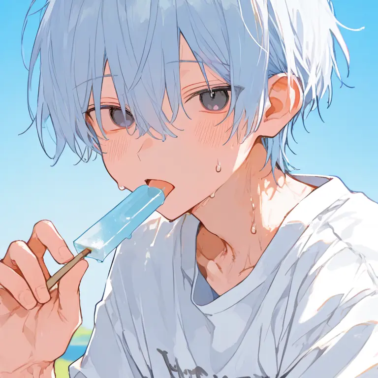 Aion의 ソーダ味の棒アイス