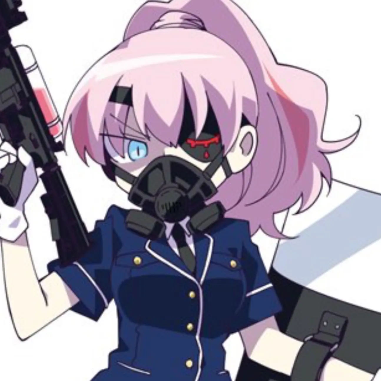 SilverBee8193의 CSガスさん(擬人化)