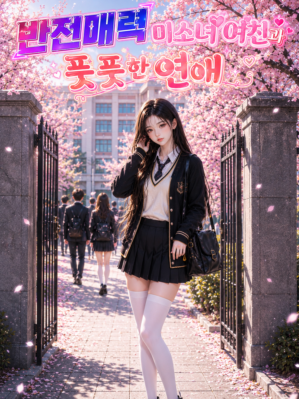 반전매력 미소녀 여친과 풋풋한 연애 대표 이미지