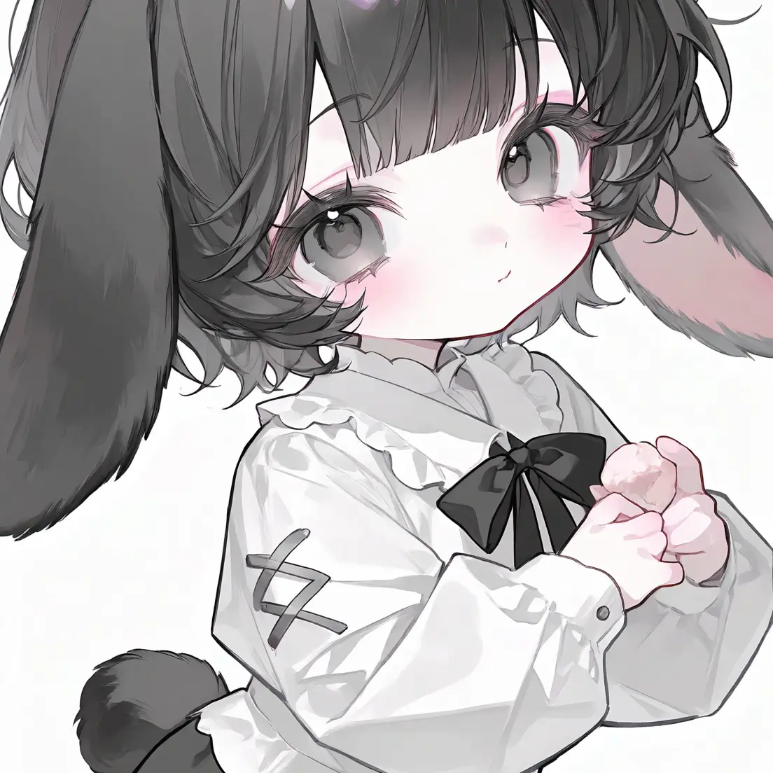 remonn_777의 🖤:ある日出会った子兎ちゃん:🐰
