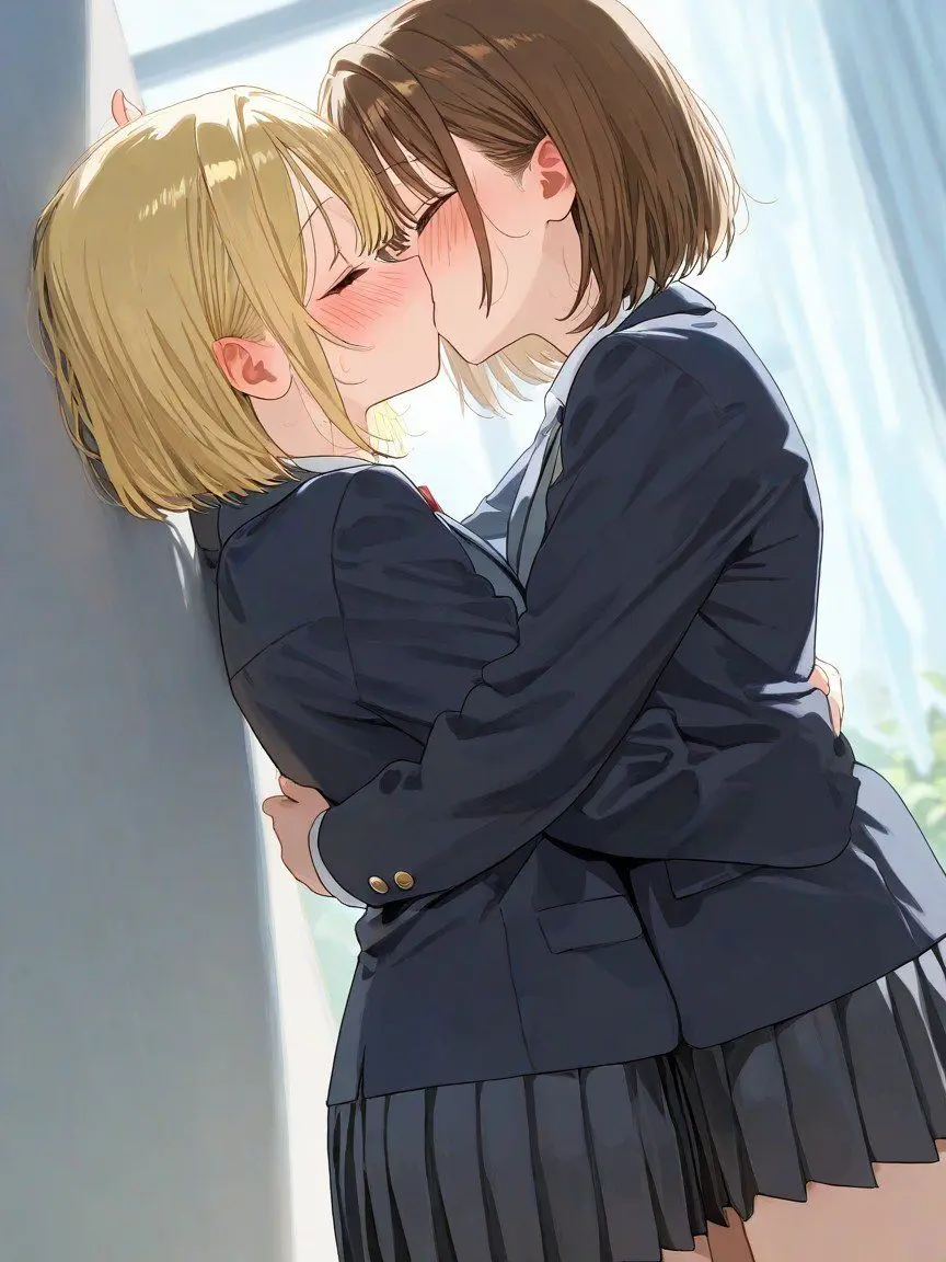 StockyDish8248의 女子生徒の百合を見てしまった
