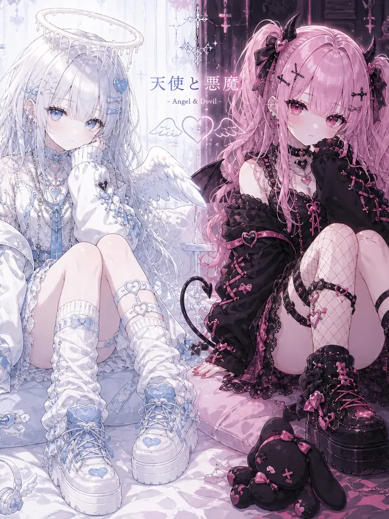 PureFoot4212의 ꒰ঌ天使と悪魔𓆪