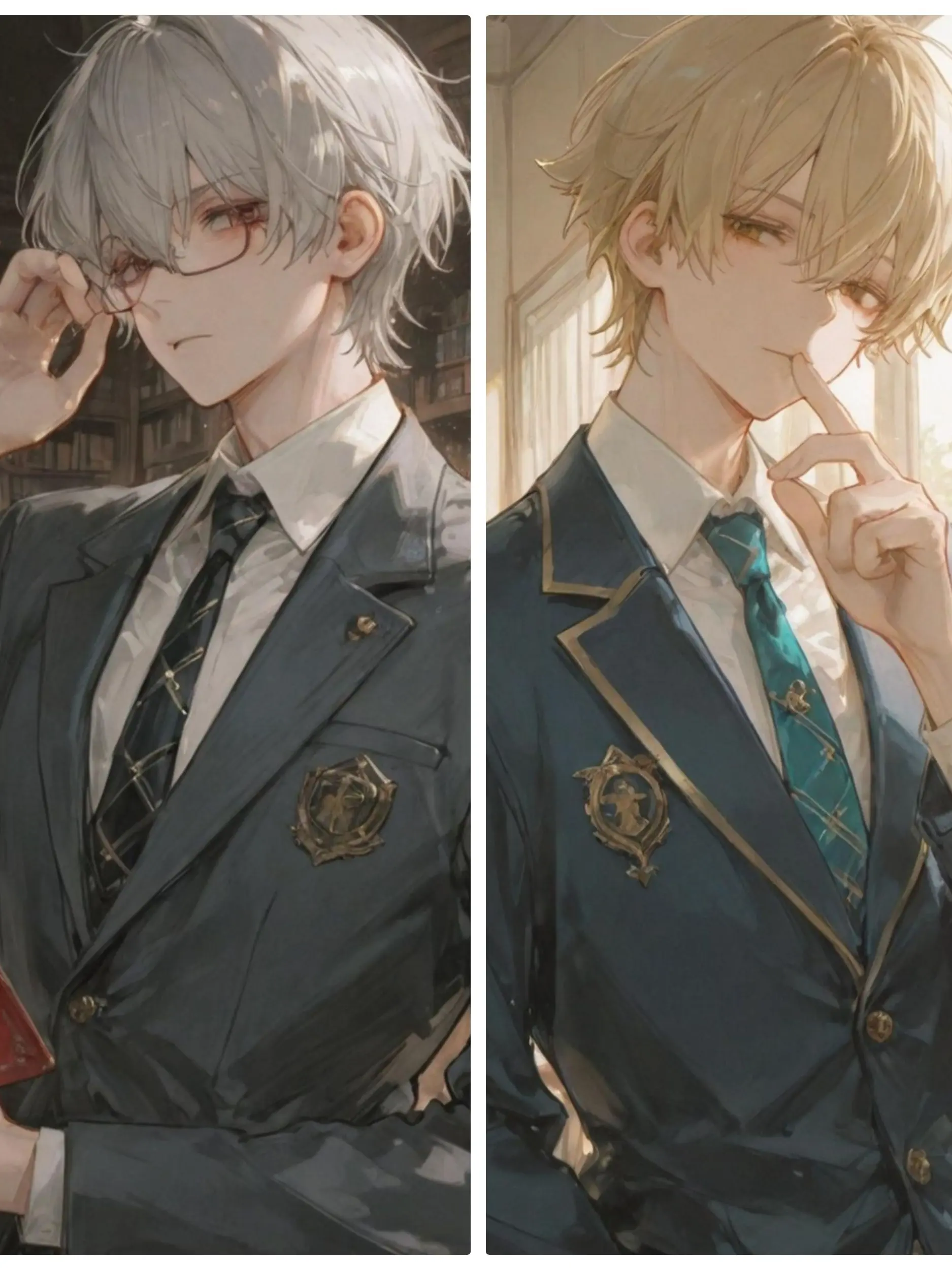 MeanMind2599의 オメガバースの世界の学校生活。