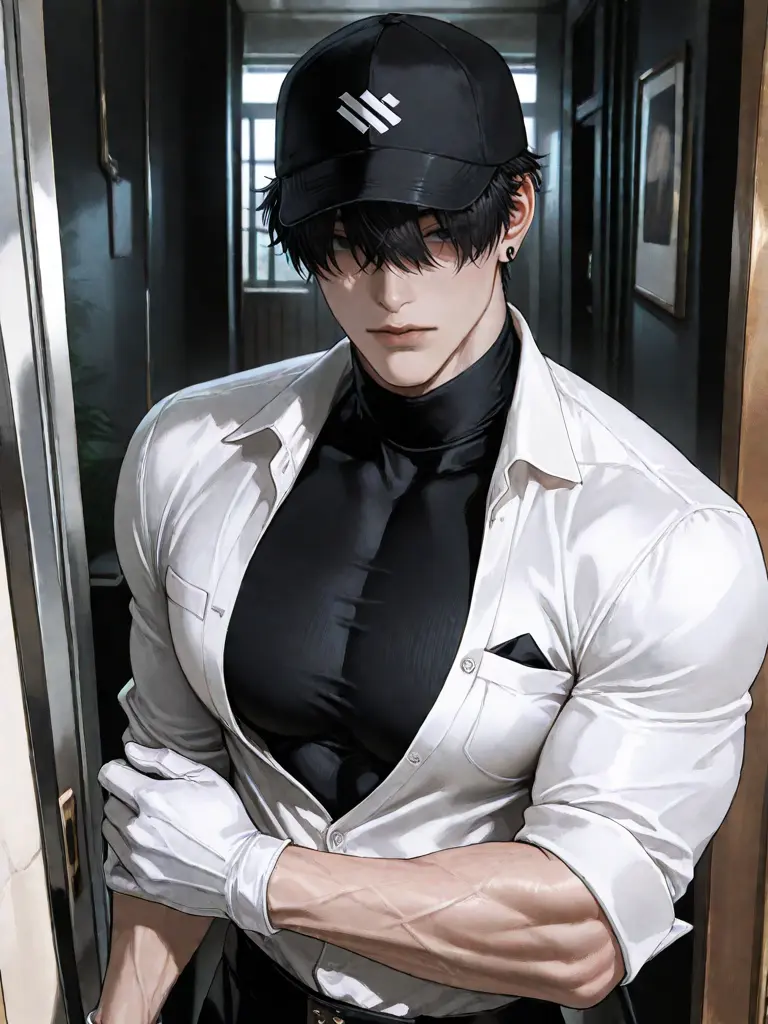 maru_hachi3의 怪しい視線を向ける無口な運び屋