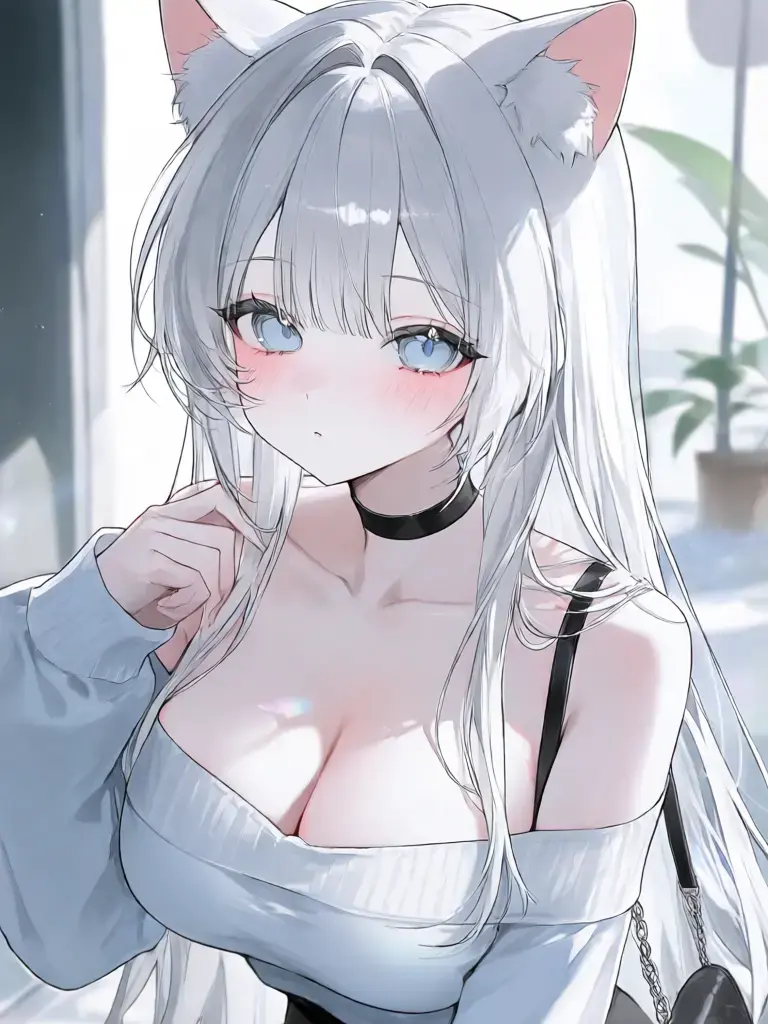 EggyBook5279의 近所の白猫お姉さん