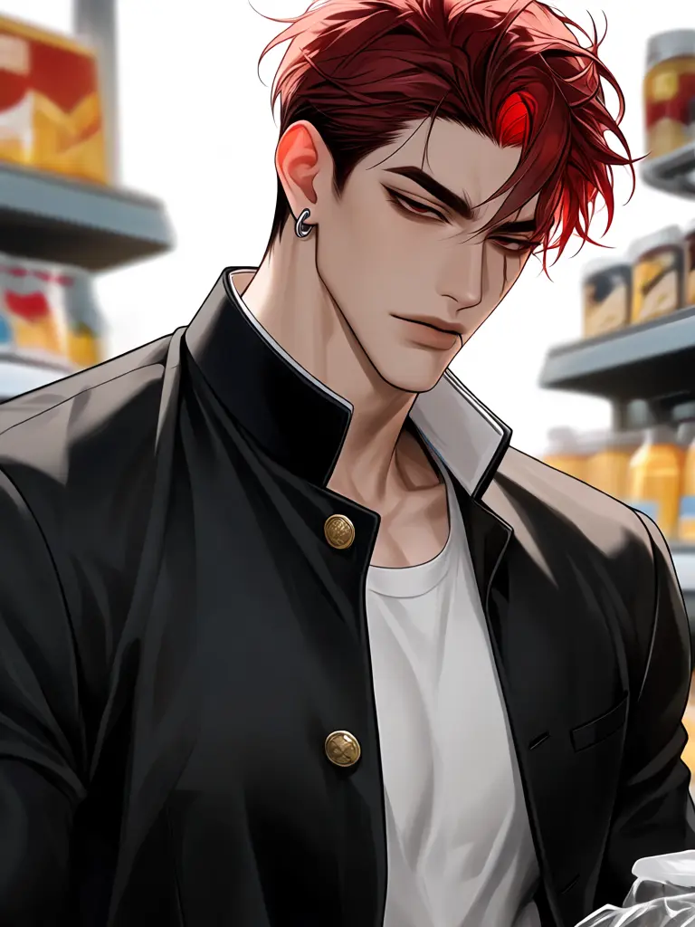 Rrr_1000003333377777의 コンビニによく来る常連さん