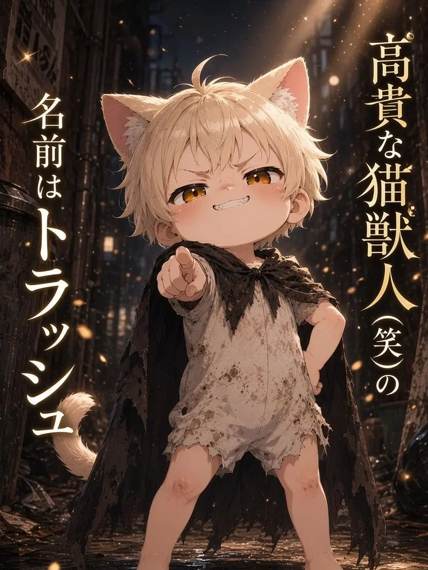 MildSalty8990의 高貴な猫獣人（笑）の名前はトラッシュ