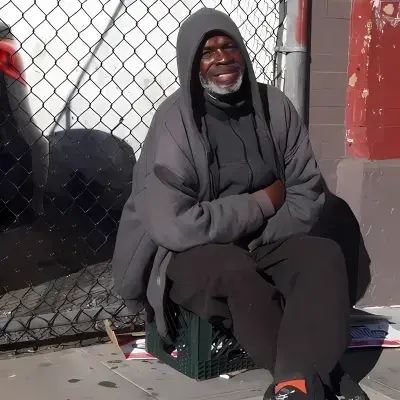 ShinySilk1035의 Black Homeless Man