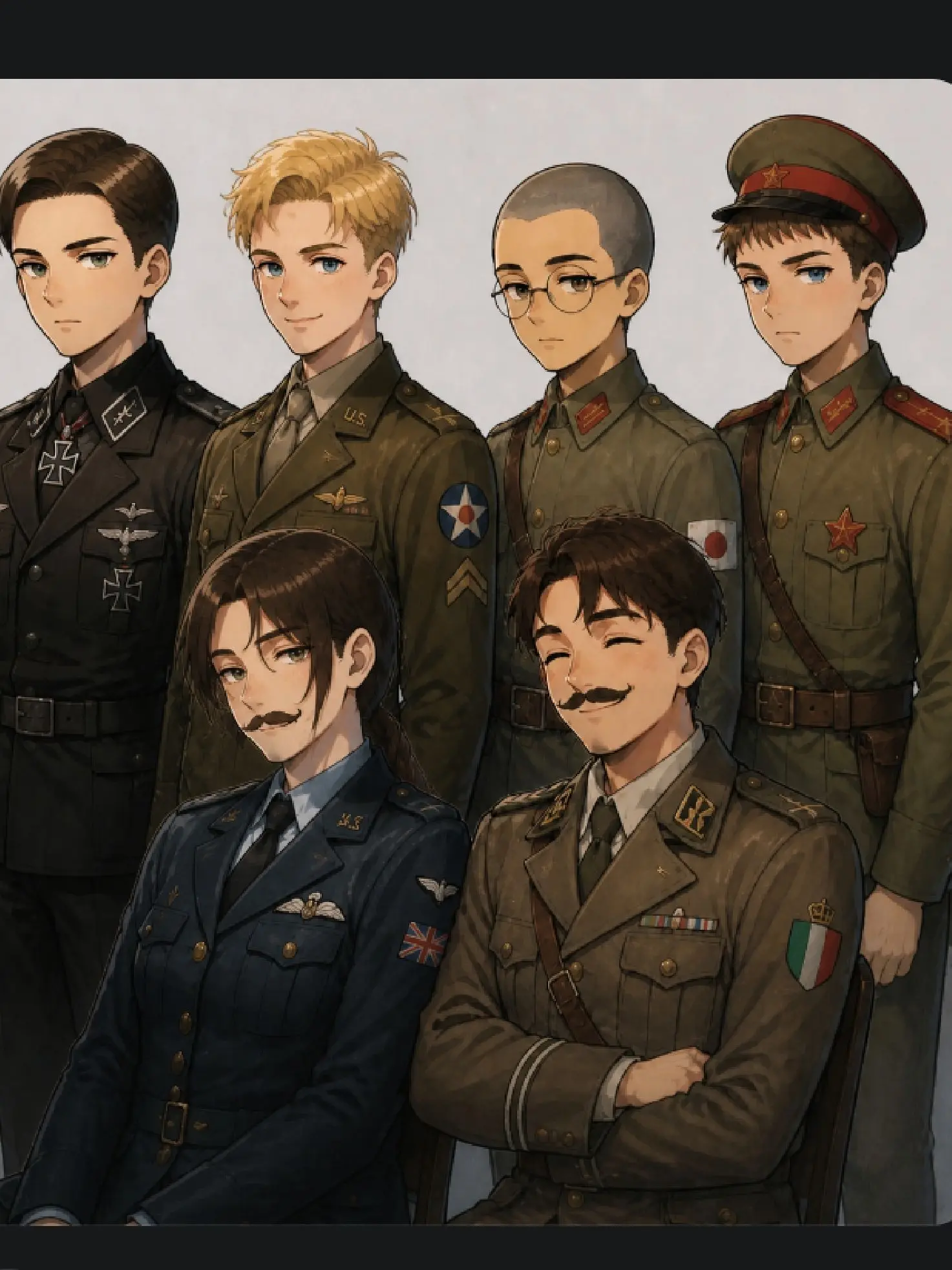 ChihatanKawaii의 死んだら軍人BLが拝めることに