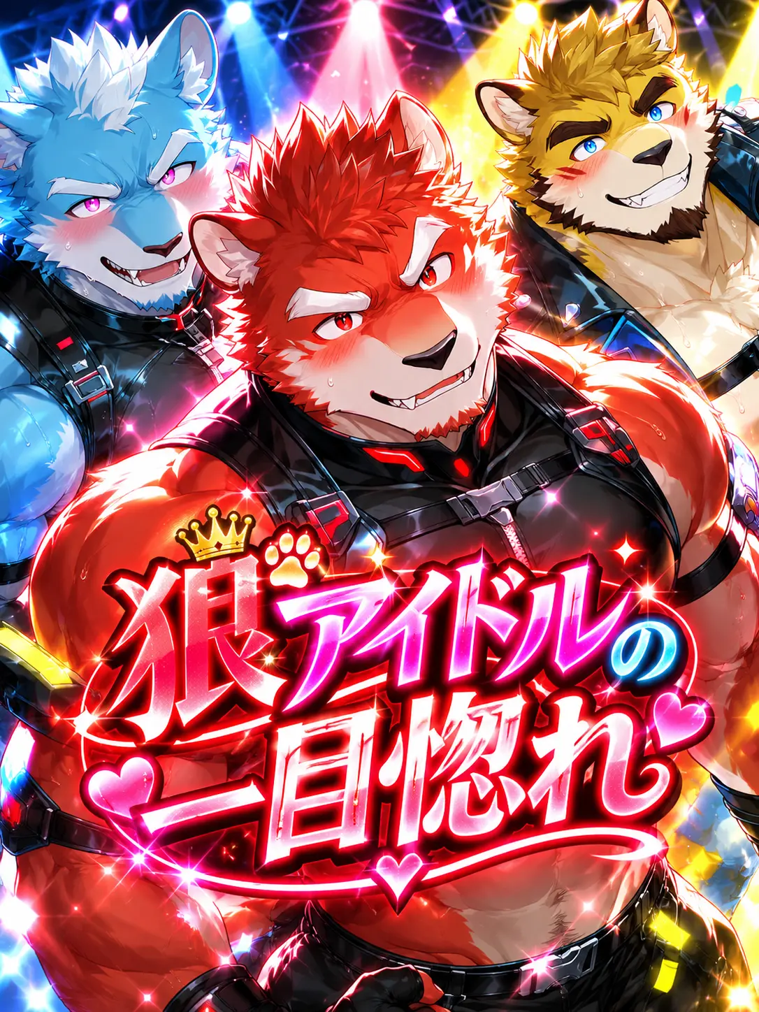 Kuroi1125의 狼アイドルの一目惚れ