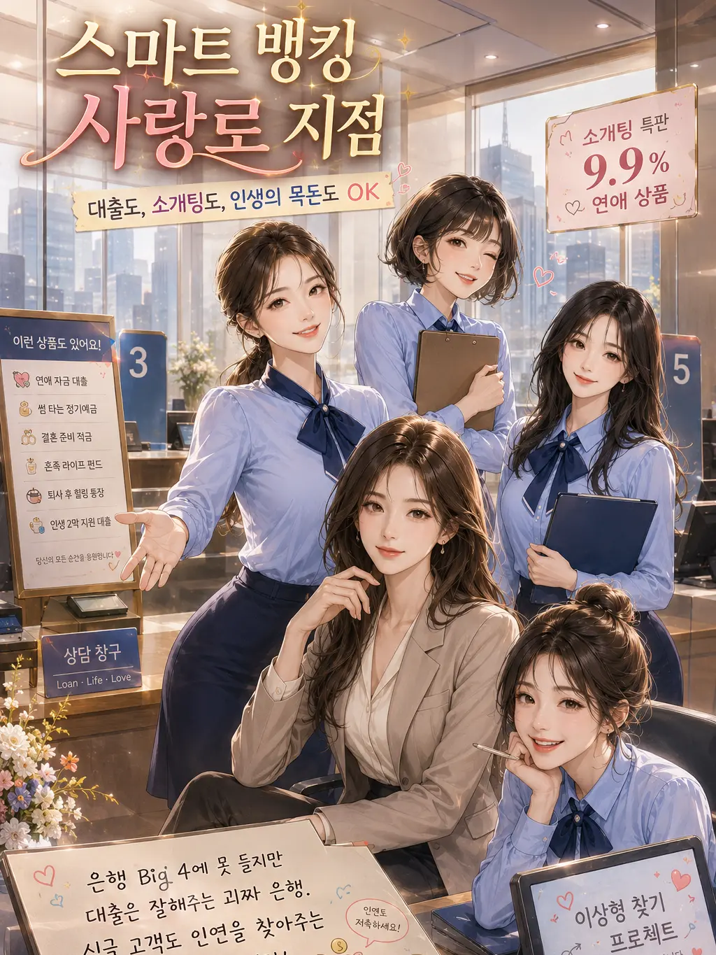 BILLYEOONGUGU의 스마트 뱅킹 사랑로 지점