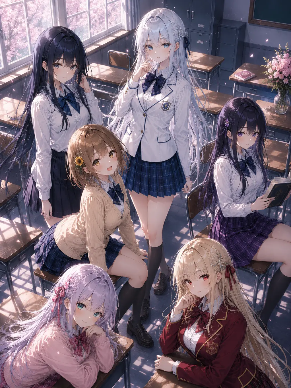 NimbleChart1255의 紋章に愛された少女たち